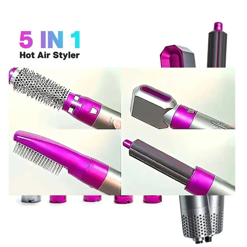 5 In 1 Hot Hair Brush