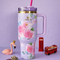 Printed Flower Edition Tumbler